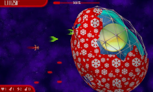 اسکرین شات بازی Chicken Invaders 4 Xmas 5
