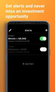اسکرین شات 3 برنامه Crypto Tracker, News & Charts