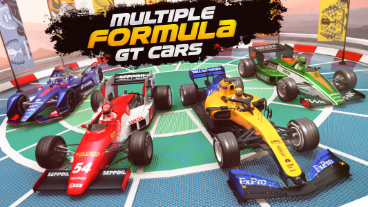 اسکرین شات برنامه Formula Car GT Racing Stunts 5