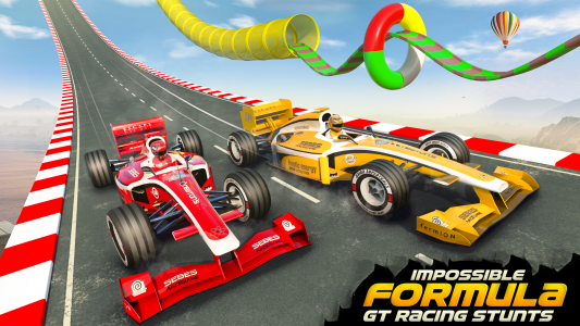 اسکرین شات برنامه Formula Car GT Racing Stunts 1