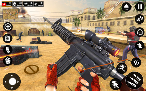 اسکرین شات 3 برنامه Modern Gun Shooting Fps Games