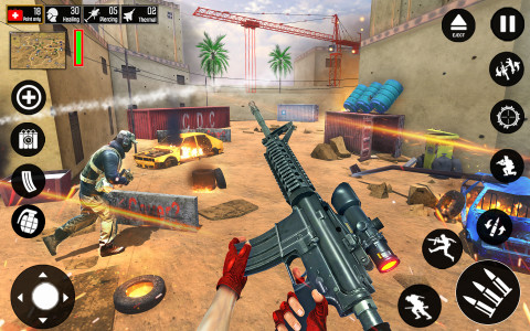 اسکرین شات 5 برنامه Modern Gun Shooting Fps Games