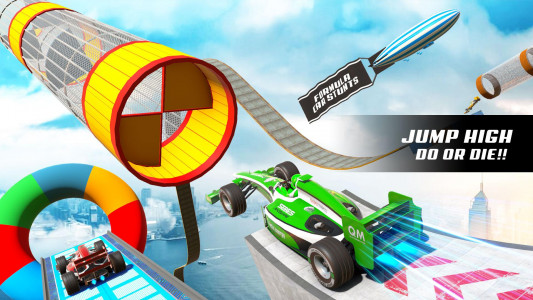اسکرین شات برنامه Crazy Formula Car Stunts 3D 8