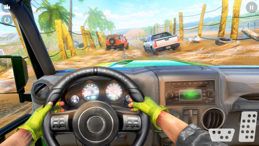 اسکرین شات 6 برنامه Jeep Game Offroad Driving Game