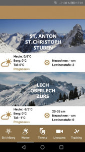 اسکرین شات برنامه Ski Arlberg 3