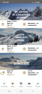اسکرین شات 5 برنامه Ski Arlberg