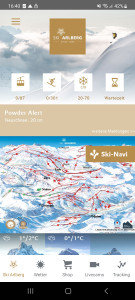 اسکرین شات 1 برنامه Ski Arlberg