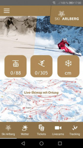 اسکرین شات برنامه Ski Arlberg 1