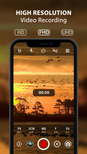 اسکرین شات برنامه ProCam X - Lite :HD Camera Pro 2