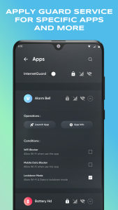 اسکرین شات 6 برنامه Internet guard - Data Saver