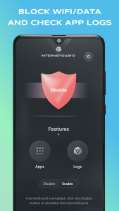 اسکرین شات 5 برنامه Internet guard - Data Saver