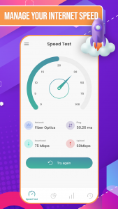 اسکرین شات برنامه Internet Speed Test & Analyzer 3