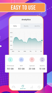 اسکرین شات برنامه Internet Speed Test & Analyzer 4