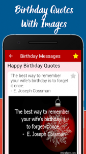 اسکرین شات برنامه Birthday Cards & Messages - Wish Friends & Family 3