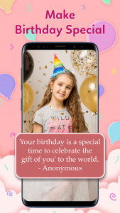 اسکرین شات برنامه Birthday Wishes, Love Messages 3
