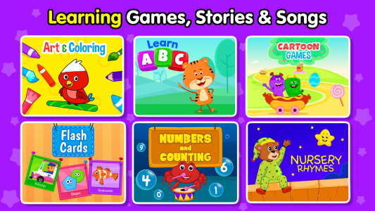 اسکرین شات برنامه KidloLand Kids & Toddler Games 8