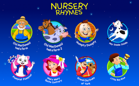 اسکرین شات برنامه Nursery Rhymes, Kids Games & Songs Free 7