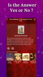 اسکرین شات برنامه Tarot Card Reading & Horoscope 8