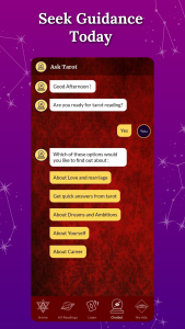 اسکرین شات برنامه Tarot Card Reading & Horoscope 4