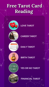 اسکرین شات برنامه Tarot Card Reading & Horoscope 1