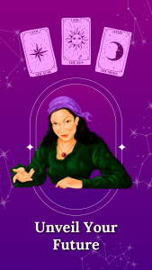 اسکرین شات برنامه Tarot Card Reading & Horoscope 2