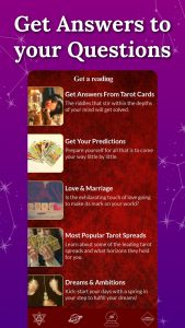 اسکرین شات برنامه Tarot Card Reading & Horoscope 3