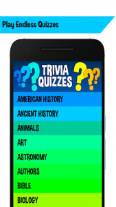 اسکرین شات بازی 5000+ Trivia Games Quizzes & Questions 1