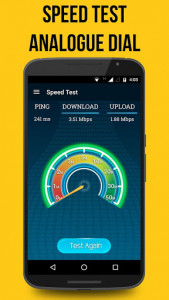 اسکرین شات برنامه Internet Speed Test, 4G Speed Test & WiFi Analyzer 1