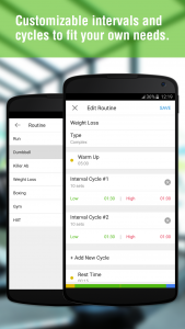 اسکرین شات برنامه Interval Timer － HIIT Training 2