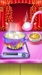 اسکرین شات بازی Chinese food games Girls Games 4