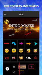 اسکرین شات برنامه Intro Maker: Best Video Editor & Video Maker 3