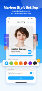 اسکرین شات برنامه CamCard - Business Card Reader 5