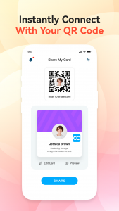 اسکرین شات برنامه CamCard-Digital business card 3