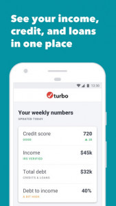 اسکرین شات برنامه Turbo: Financial Score & Free Credit Report 5