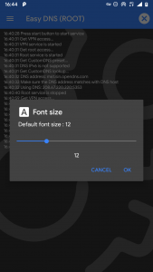 اسکرین شات برنامه Easy DNS (NO/ROOT) 4