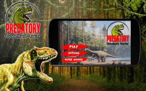 اسکرین شات بازی دایناسورهای شکارچی 3
