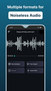 اسکرین شات 3 برنامه Audio Video Noise Reducer AI