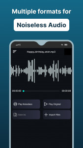 اسکرین شات 3 برنامه Audio Video Noise Reducer V2