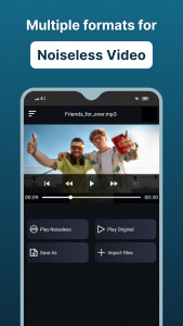 اسکرین شات 4 برنامه Audio Video Noise Reducer V2