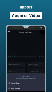 اسکرین شات 5 برنامه Audio Video Noise Reducer V2