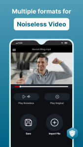 اسکرین شات برنامه Audio Video Noise Reducer 3