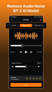 اسکرین شات 4 برنامه Audio Video Noise Reducer
