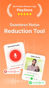 اسکرین شات 1 برنامه Boost Audio Voice Reduce Noise