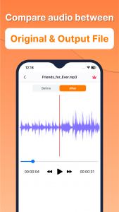 اسکرین شات برنامه Boost Audio Voice Reduce Noise 3