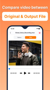 اسکرین شات 4 برنامه Boost Audio Voice Reduce Noise