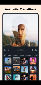 اسکرین شات 5 برنامه Cut, Trim & Crop Video Editor