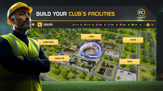 اسکرین شات 4 بازی FC Manager 25 - Football Game