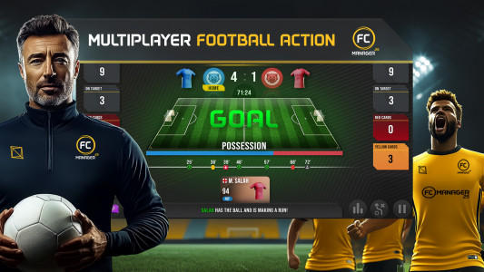 اسکرین شات بازی FC Manager 25 - Football Game 1