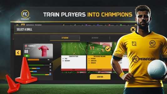 اسکرین شات 5 بازی FC Manager 25 - Football Game