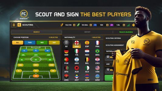 اسکرین شات 4 بازی FC Manager 25 - Football Game